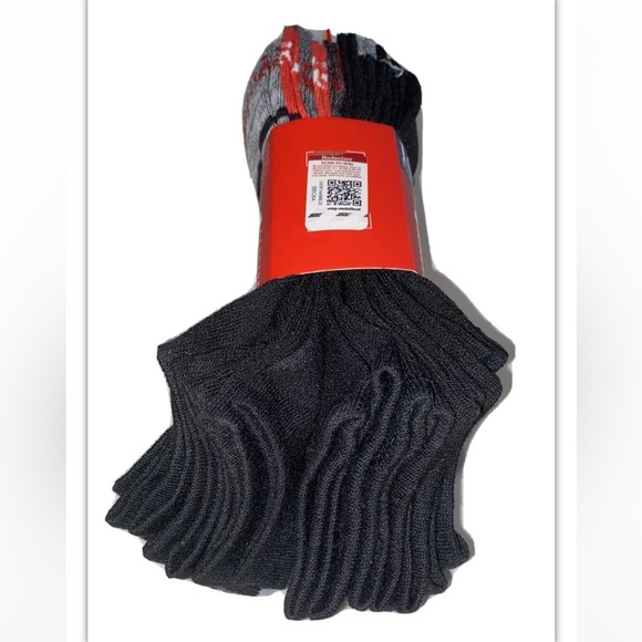 Budweiser Beer No Show Socks 10 Pair Men’s 6-12 Black Gray Red w Logos Light Bud - Picture 9 of 12